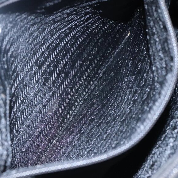 PRADA Tote Bag Nylon Black Auth ti2918 - Picture 12 of 16